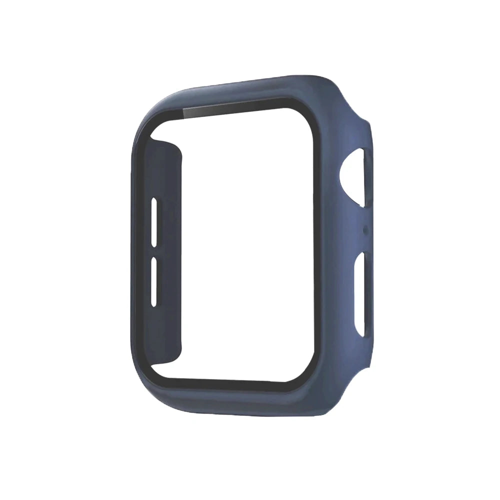 For Apple Watch Ultra Tempered Glass Film PC Watch Case 44 mm