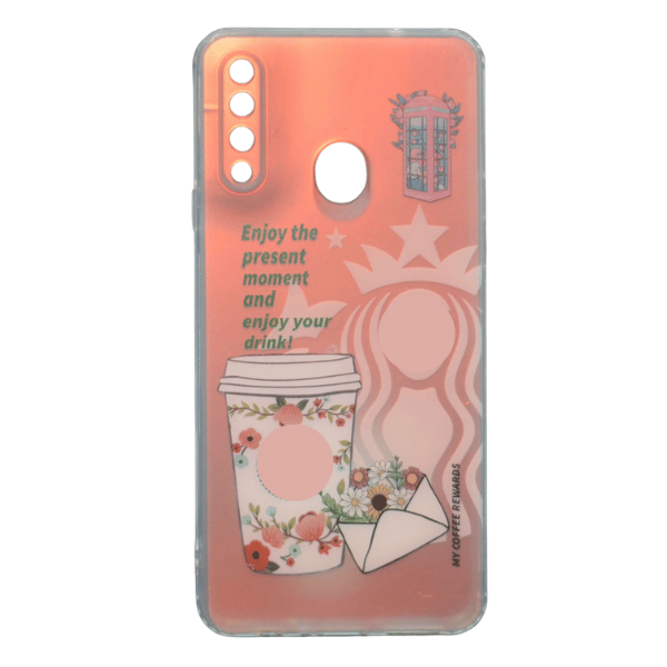 For A20s Samsung IDM Silicon Printed Covers