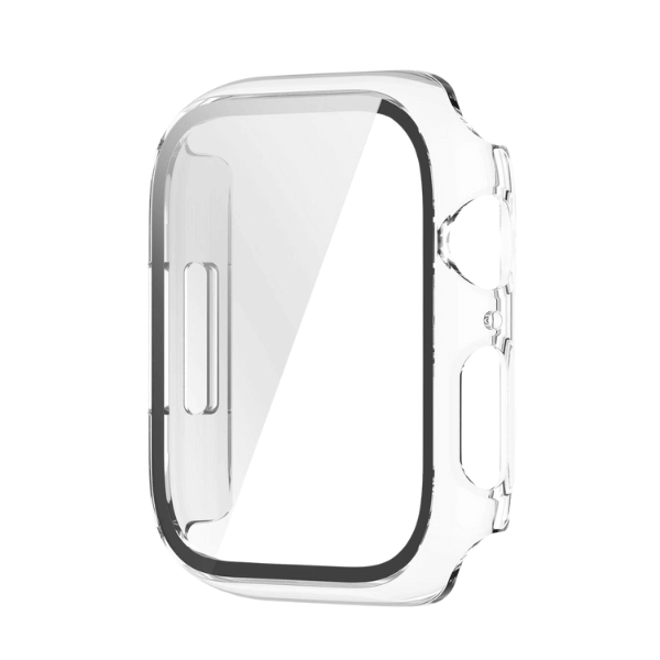 For Apple Watch Ultra Tempered Glass Film PC Watch Case 45 mm