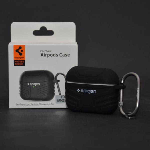 For Airpods Pro 2 Spigen Ecosystem Rugged Armor Case