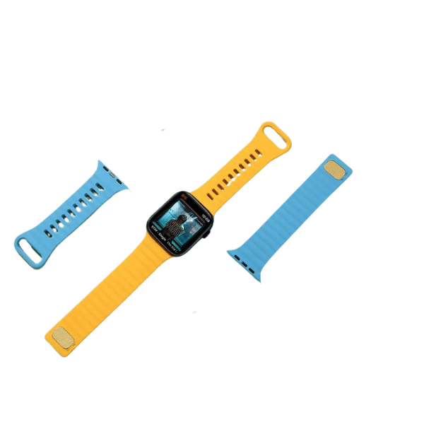 Breathable Skin-friendly Silicone Watch Strap For Apple Watch Ultra 44/45/49 MM