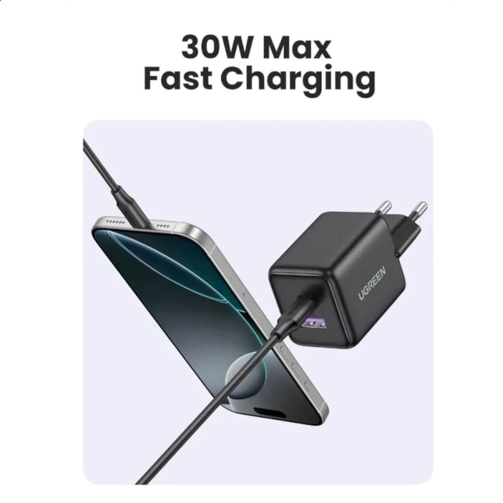 UGREEN 30W 2-Port GaN Fast Charger