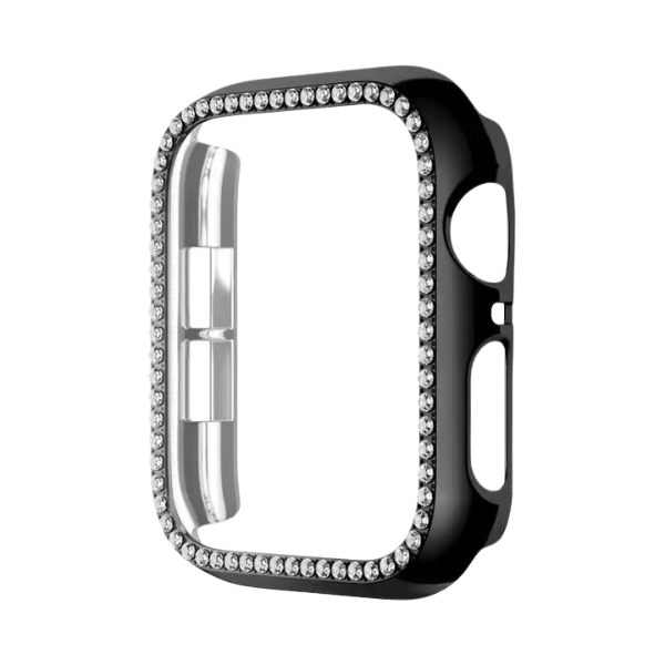 For Apple Watch Glass Diamond case 44 mm