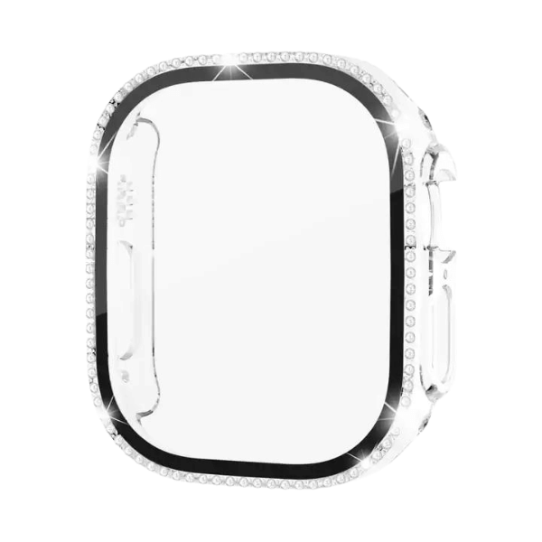 For Apple Watch Glass Diamond case 49 mm