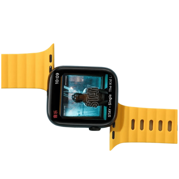 Breathable Skin-friendly Silicone Watch Strap For Apple Watch Ultra 44/45/49 MM