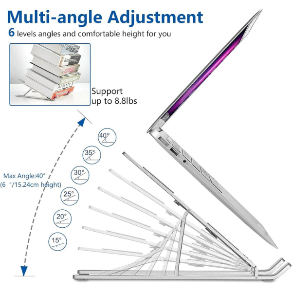 Foldable Creative Folding Storage Bracket Laptop Stand Aluminum