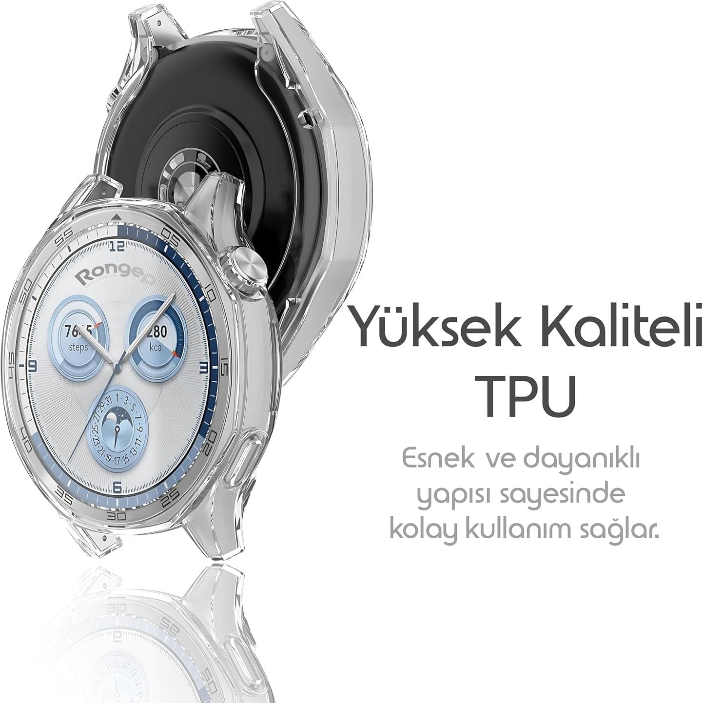 Flexible plastic protective case for Huawei Watch 45mm