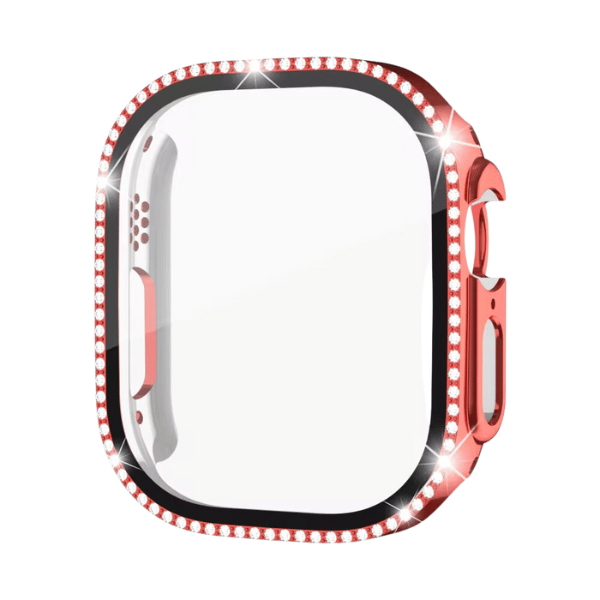 For Apple Watch Glass Diamond case 49 mm