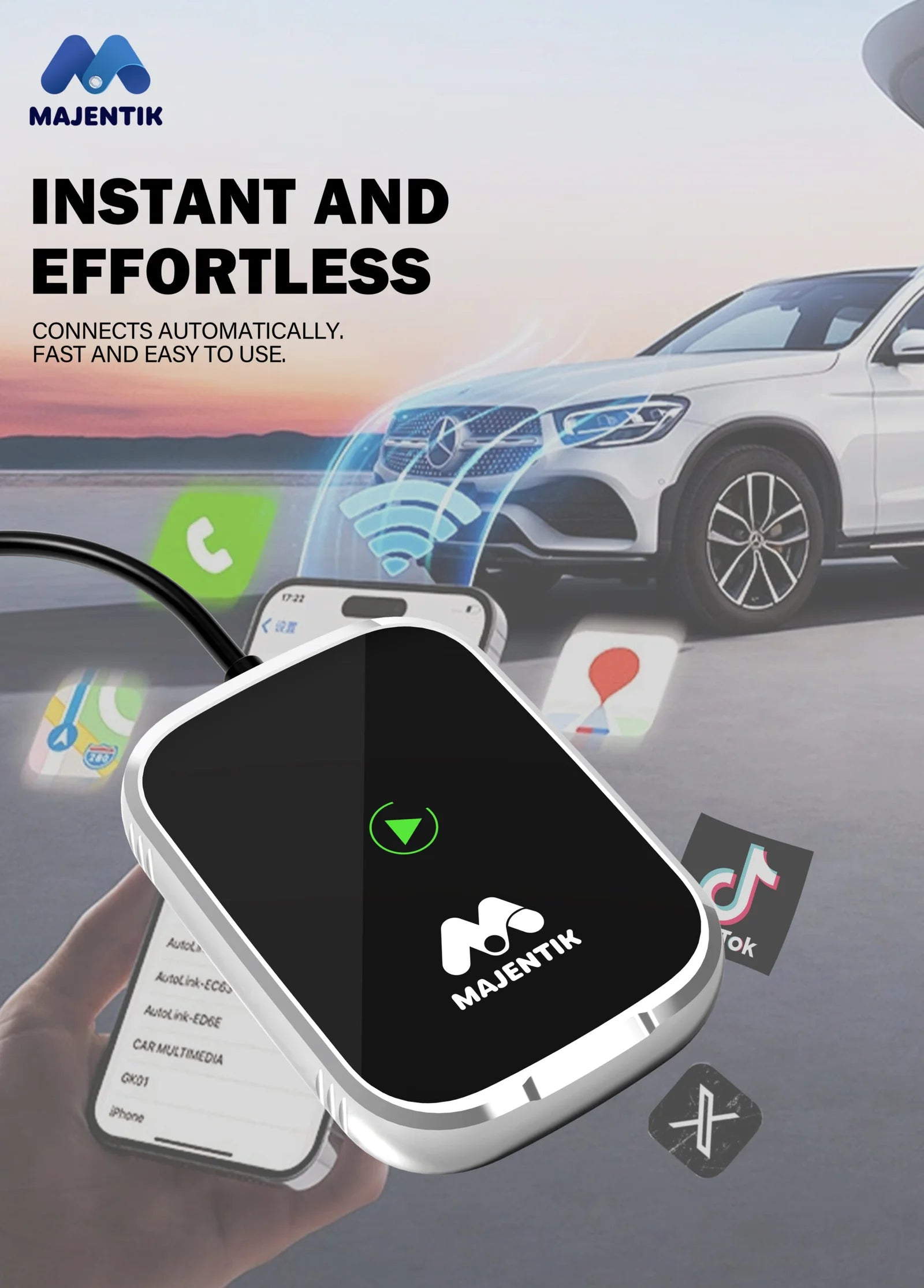 Majentik Car play MM-001