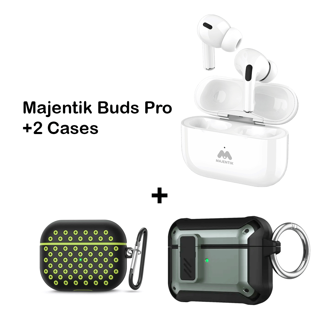 Majentik Buds Pro + 2 Cases (Choose Any)