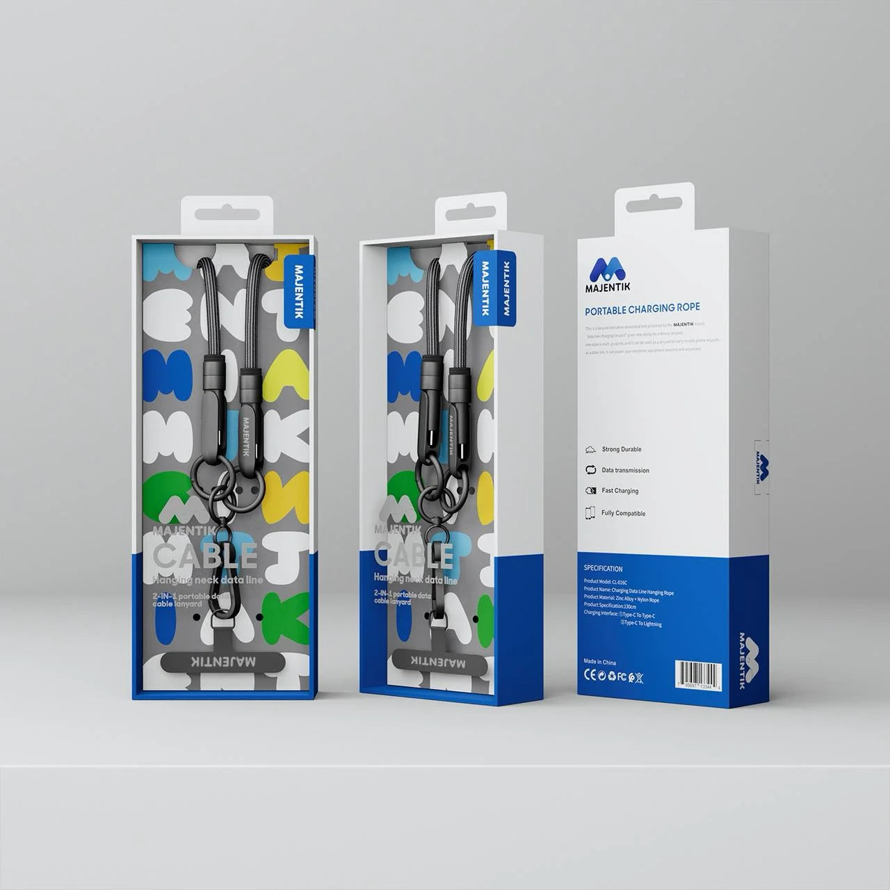 Cable CL-016 Type-C To Lightning