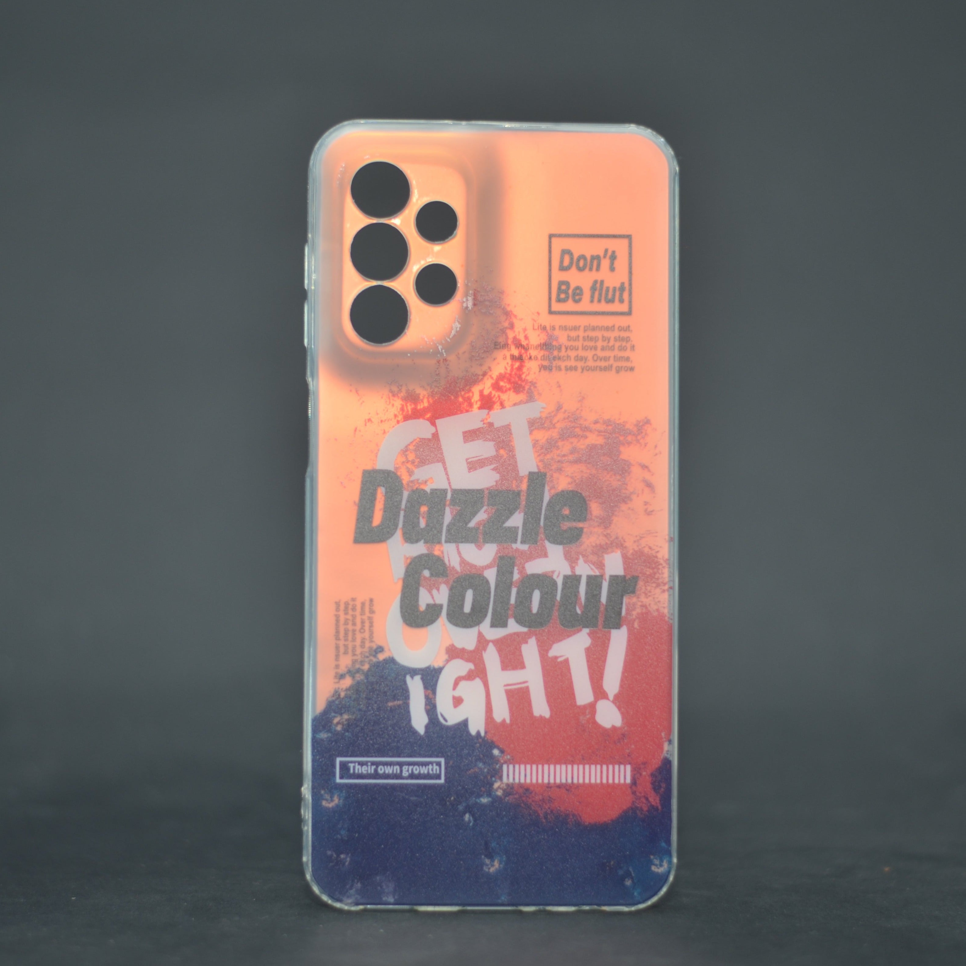 For A23 Samsung IDM Silicon Printed Covers