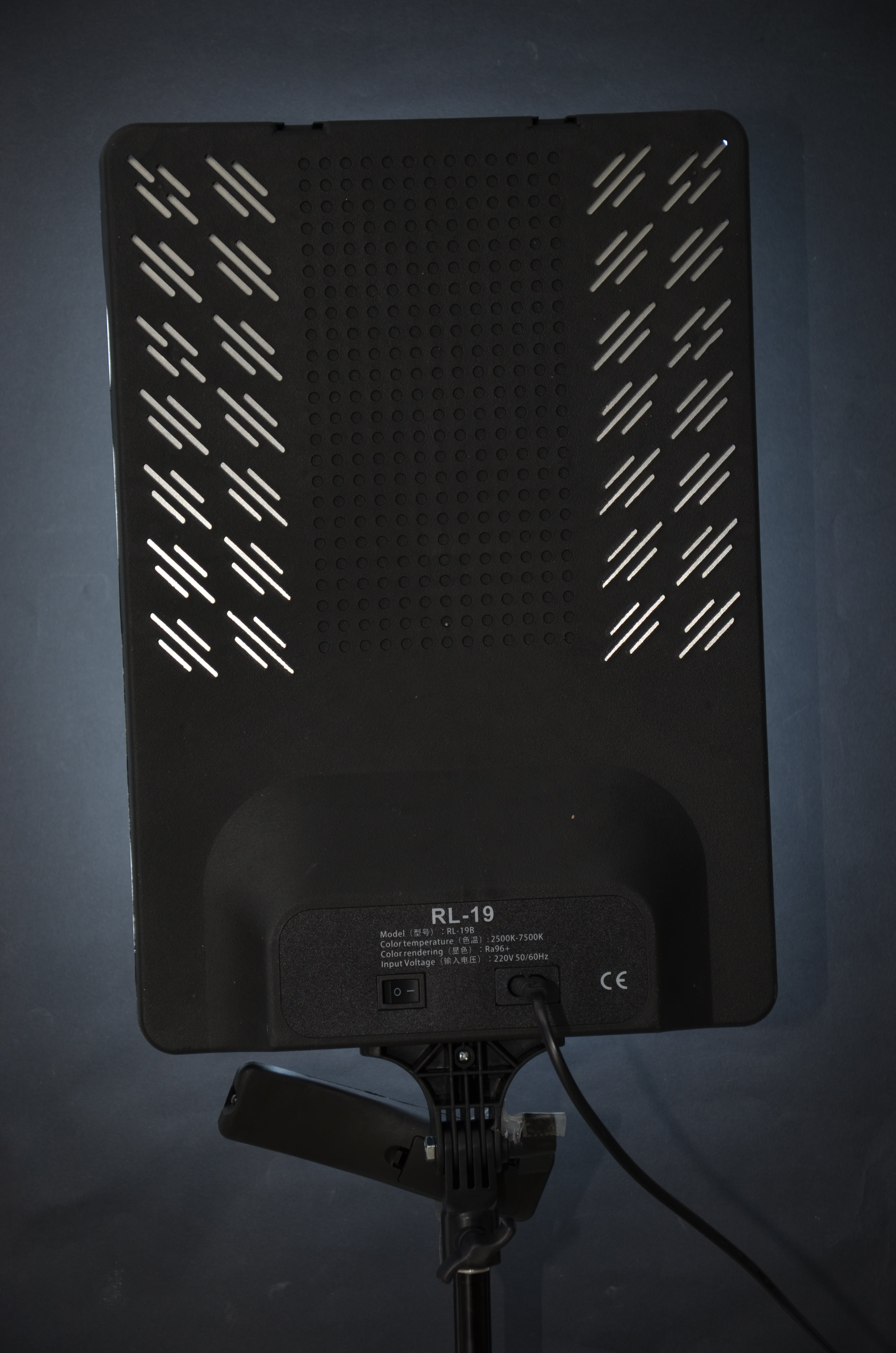 LED Rl-19 Panel Light Professional Video & Photography Light (Without Stand)