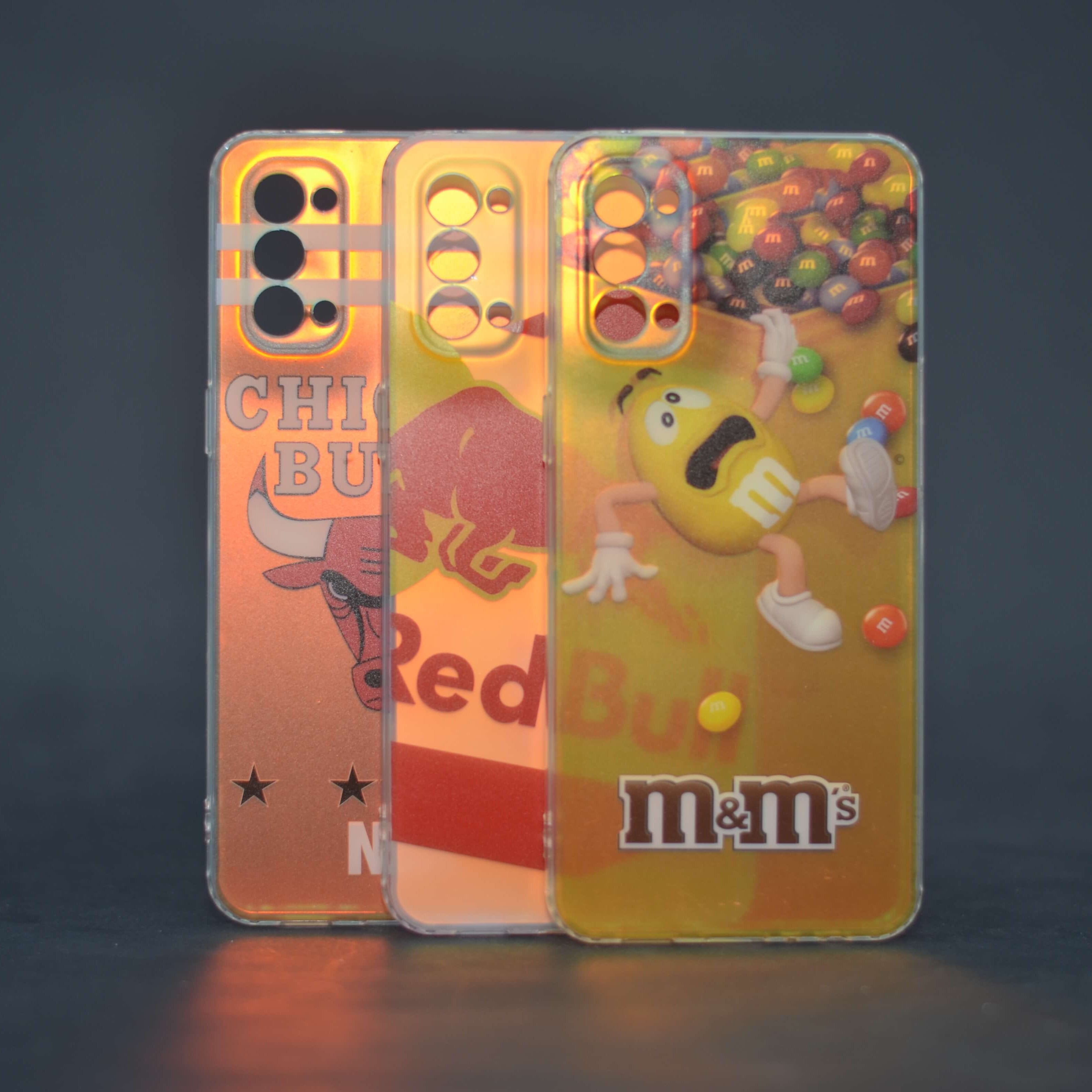 For Reno 4 Oppo IDM Silicon Printed Covers