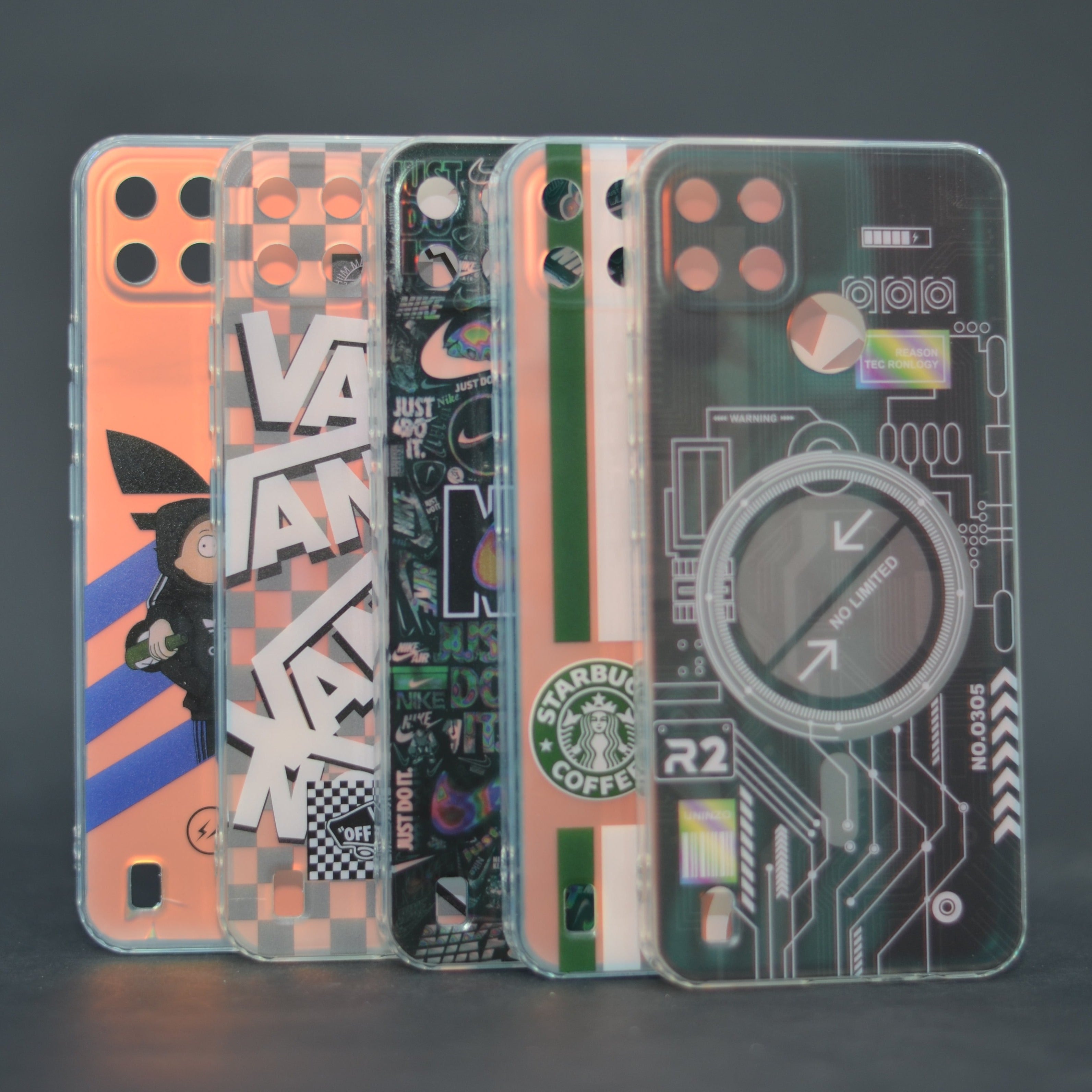 For C21Y Oppo IDM Silicon Printed Covers
