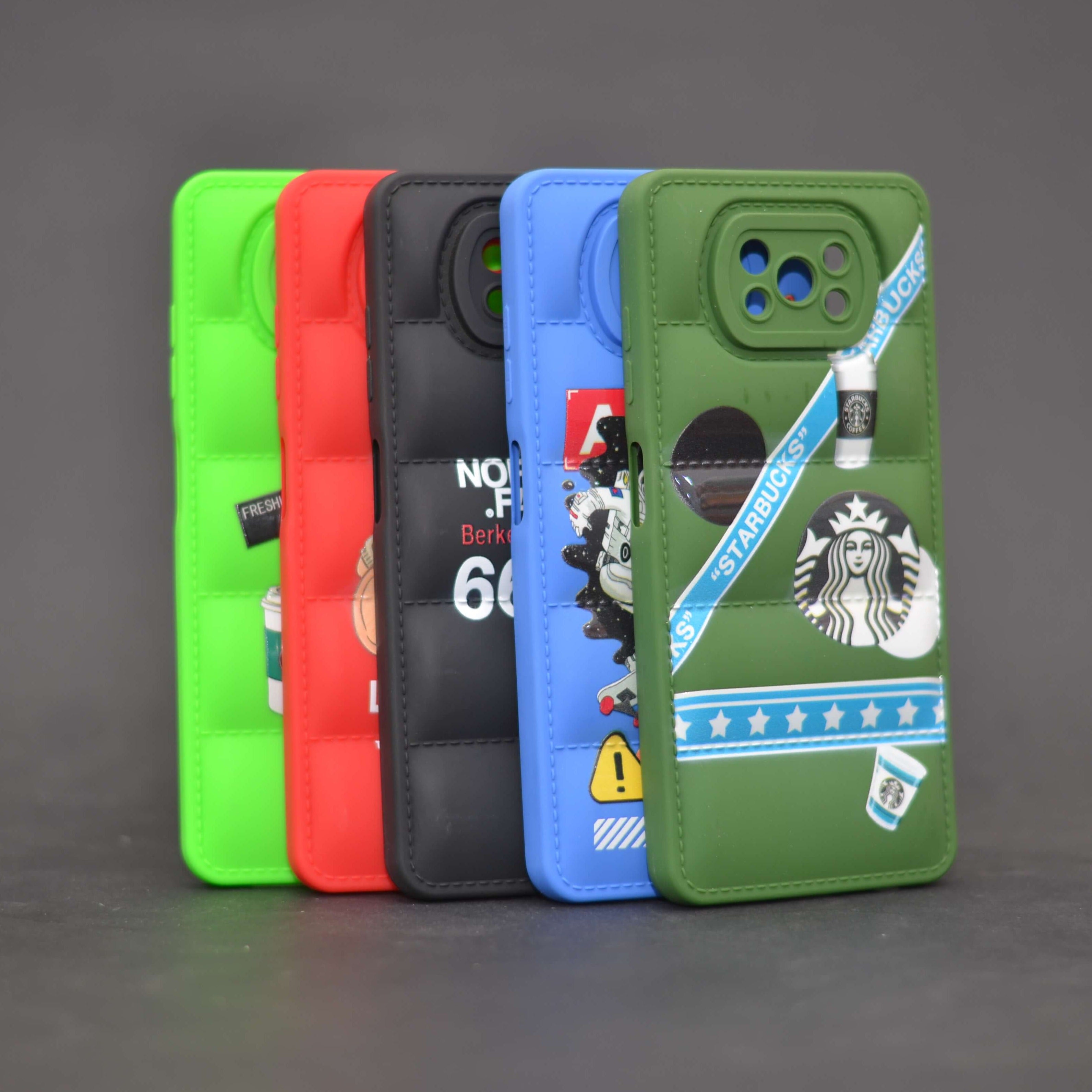 For Poco X3 Redmi Pump Silicon Covers