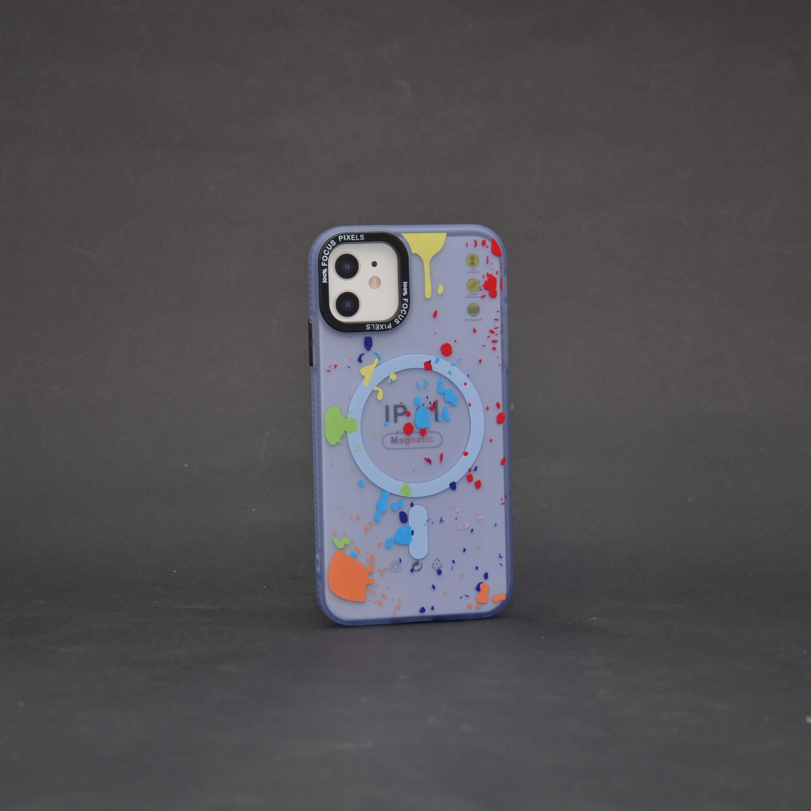 For iP 11 Keliluo Colorful Magsafe cover