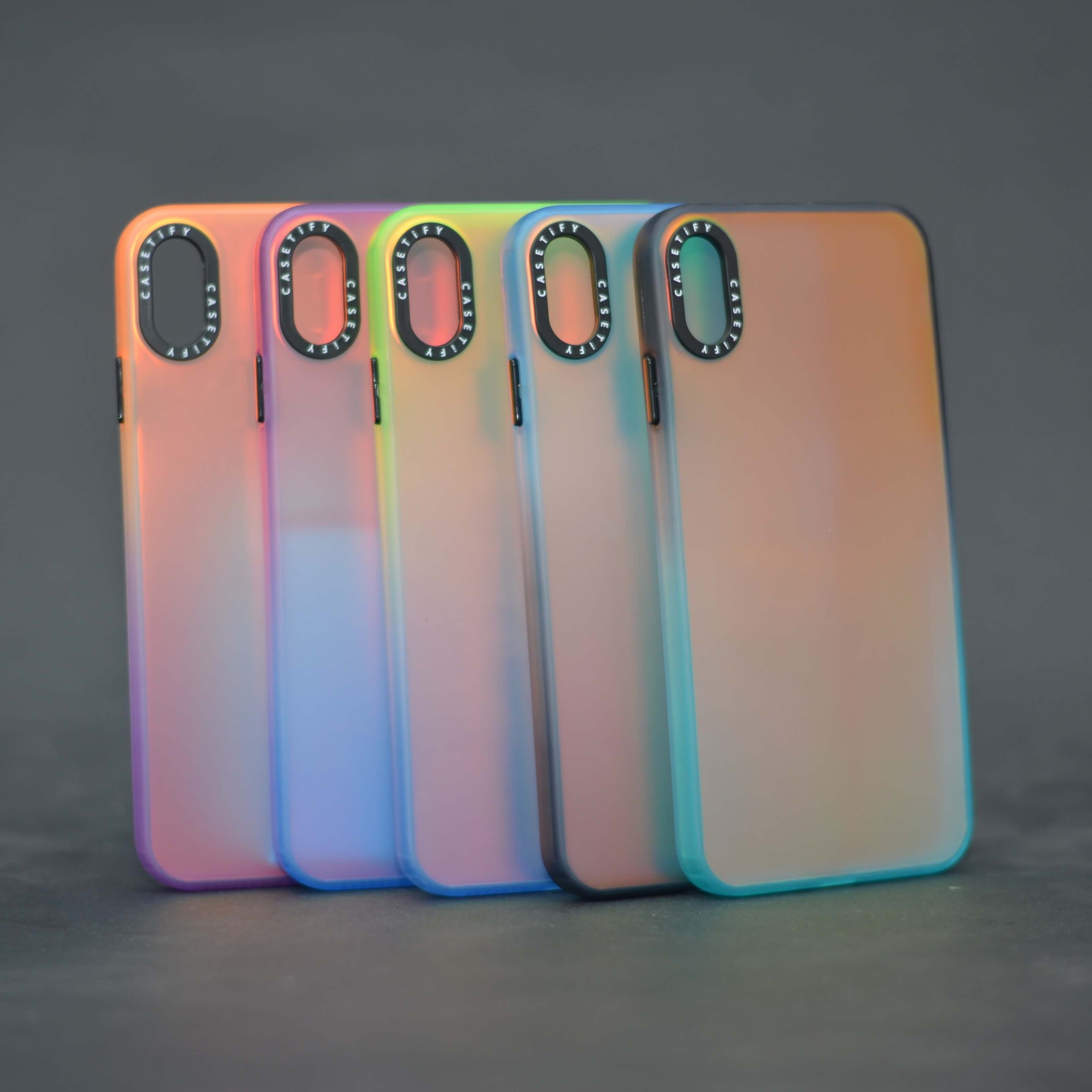 For iP XS Max Luxury Colorful IMD Silicone