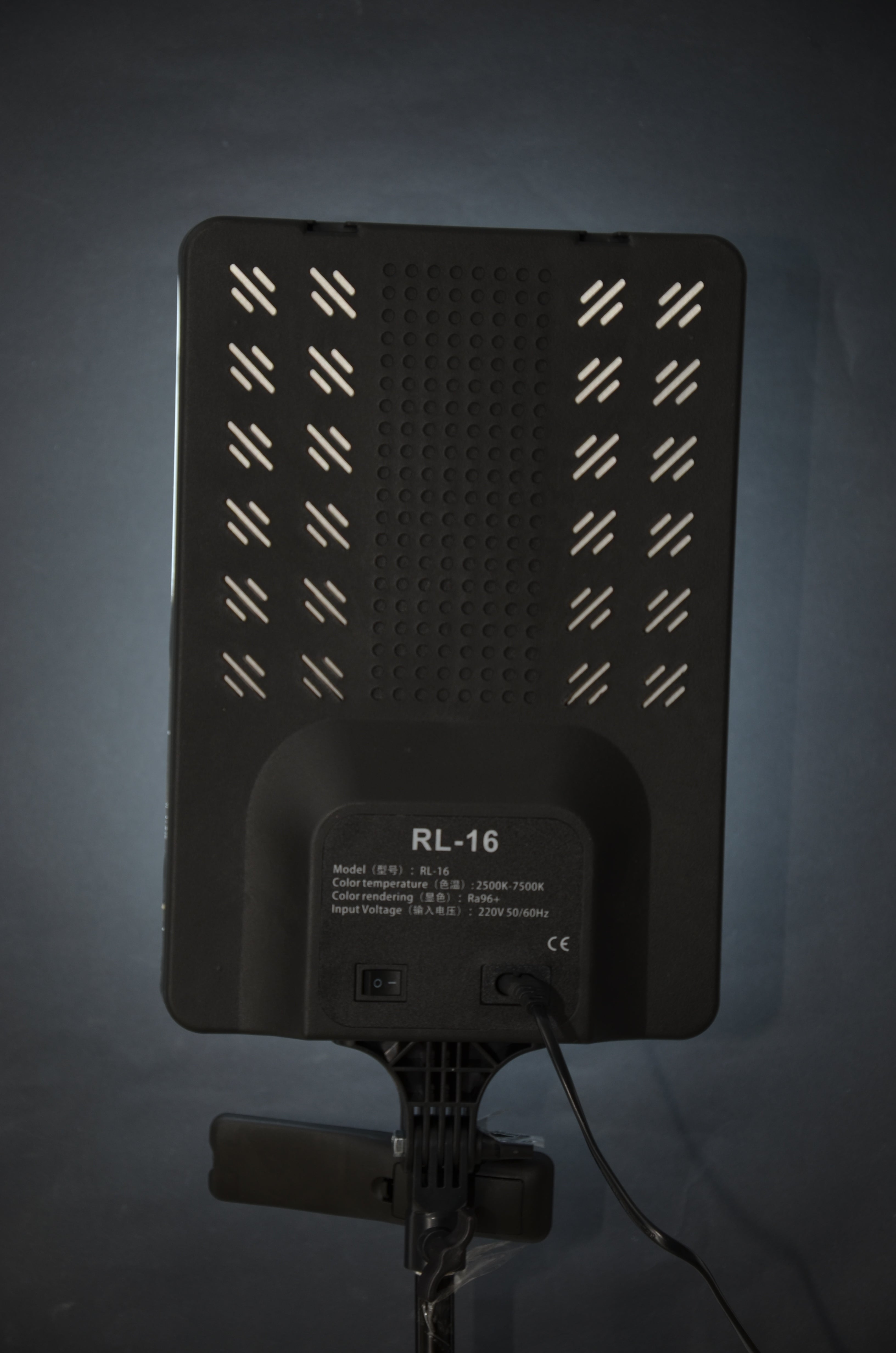 LED Rl-16 Panel Light Professional Video & Photography Light (Without Stand)