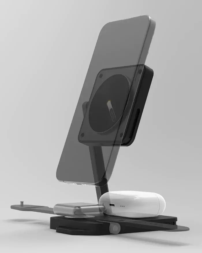 M01 4-in-1 Folding Wireless Charging Station&Pad | MagSafe