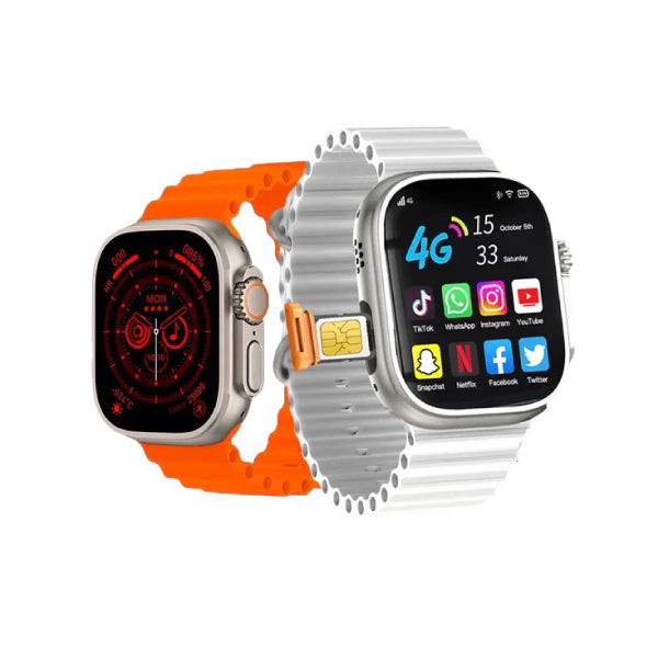 Modio 4G Ultra Max Smart Watch With 3 Pairs Strap