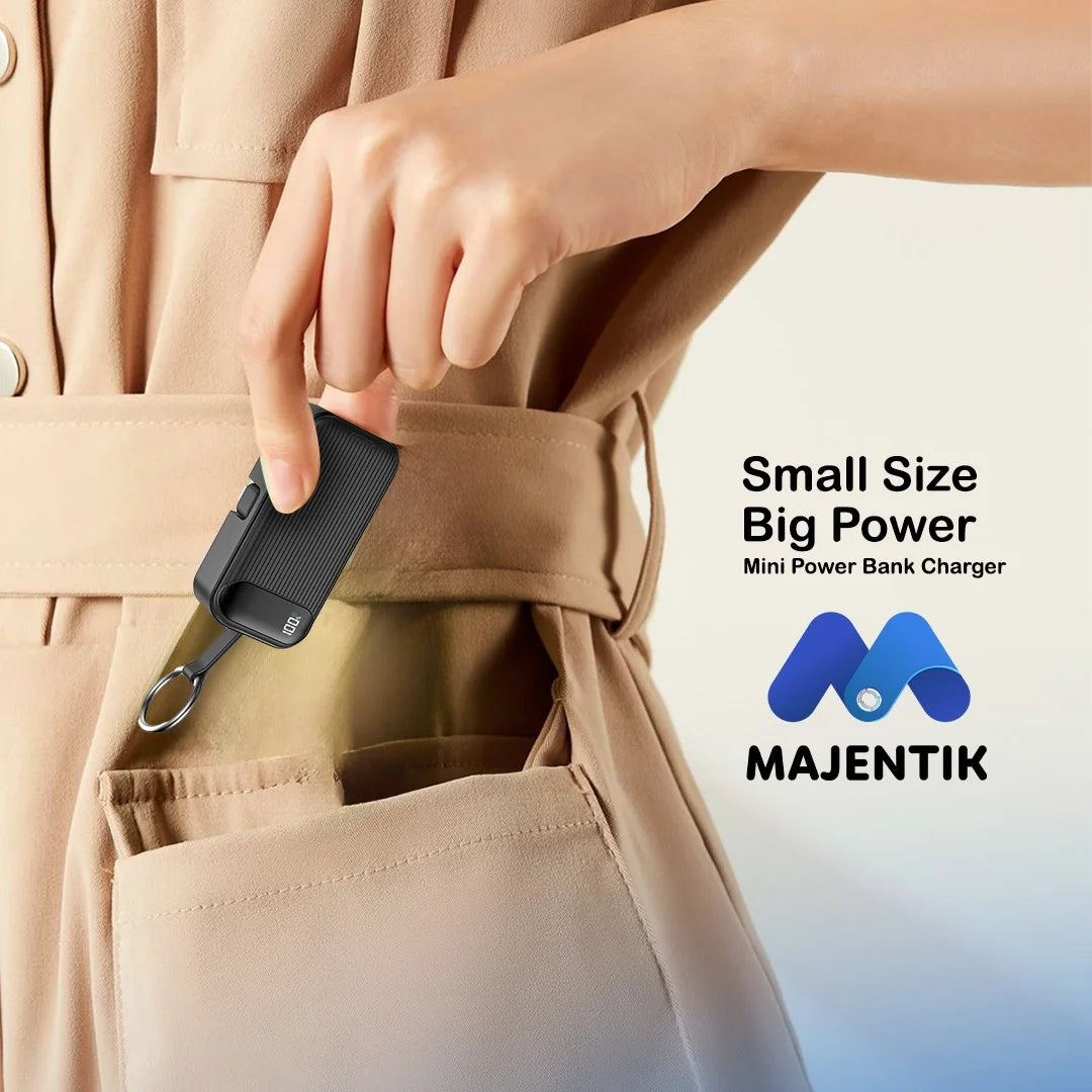 Majentik Power Bank MJ-29/ 5000 mah -PD 22.5 W+ 15W
