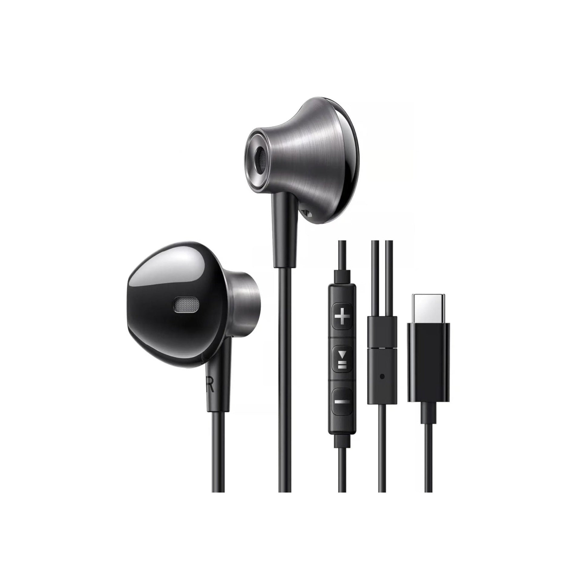 Ugreen Wired Earphones With Usb-C Connector - Black EP106