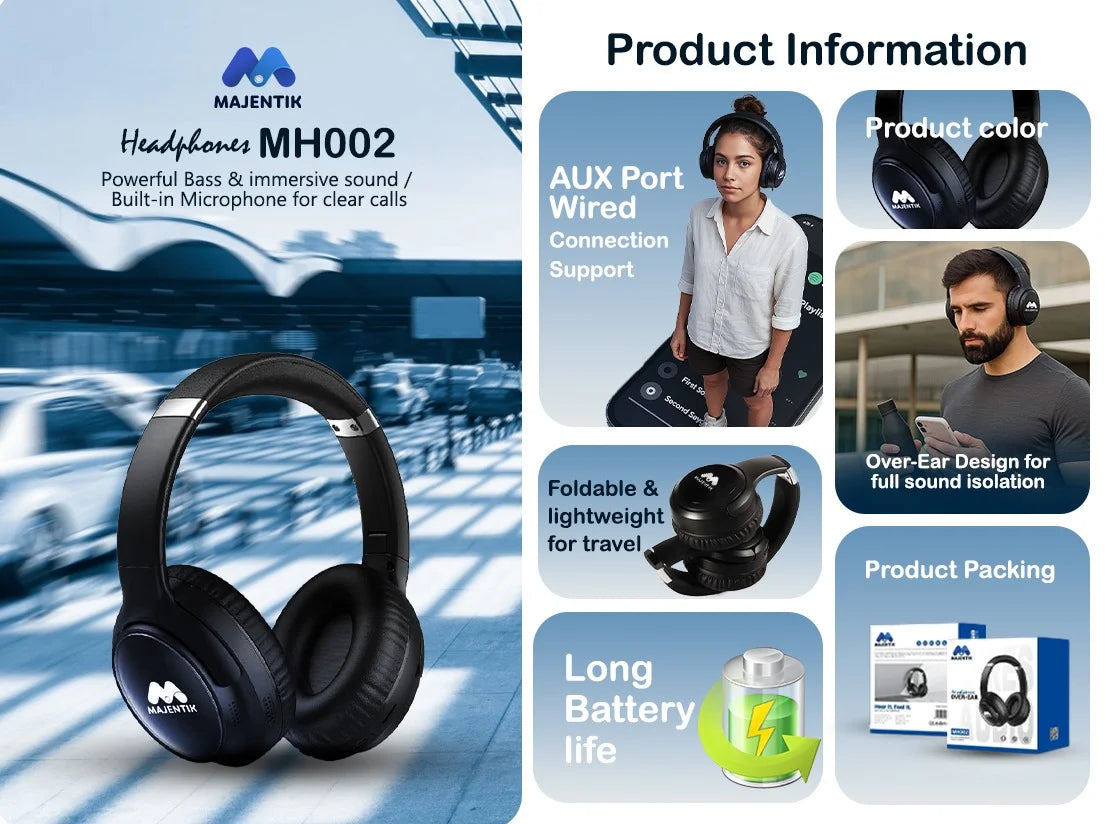 Headphone Majentik MH002