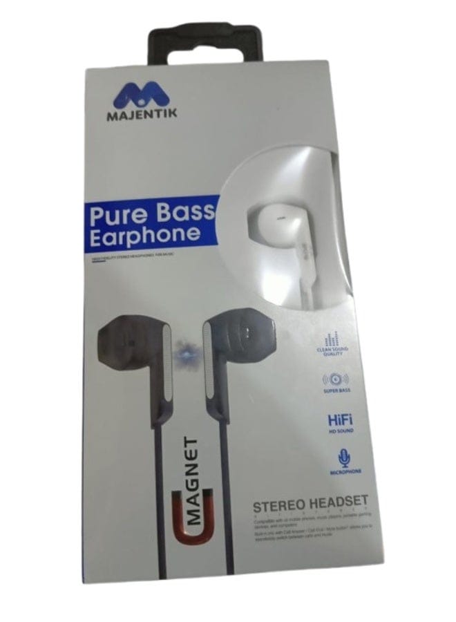 Majentic wired Earphones with Microphone - MD-004