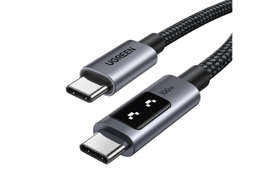 UGREEN L512 USB-C To USB-C PD 100W Fast Charging Cable 2M Space Gray