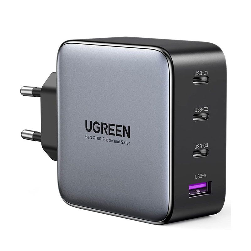 شاحن UGREEN GaN السريع بقوة 100 وات EU-CD226