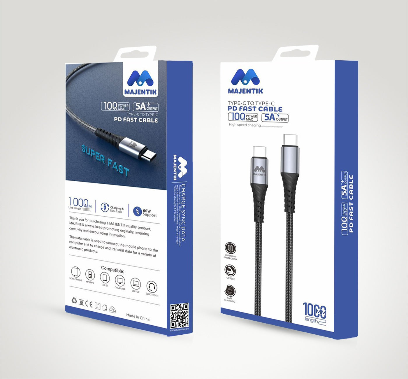 Majentik Cable CL-001 Type-C To Type-C