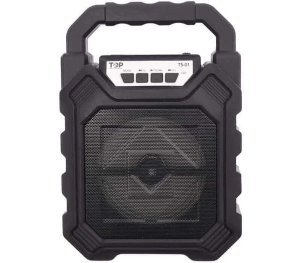Cordless Portable Stereo Speaker 800mAh Battery Capacity, TS-01- Black MA46