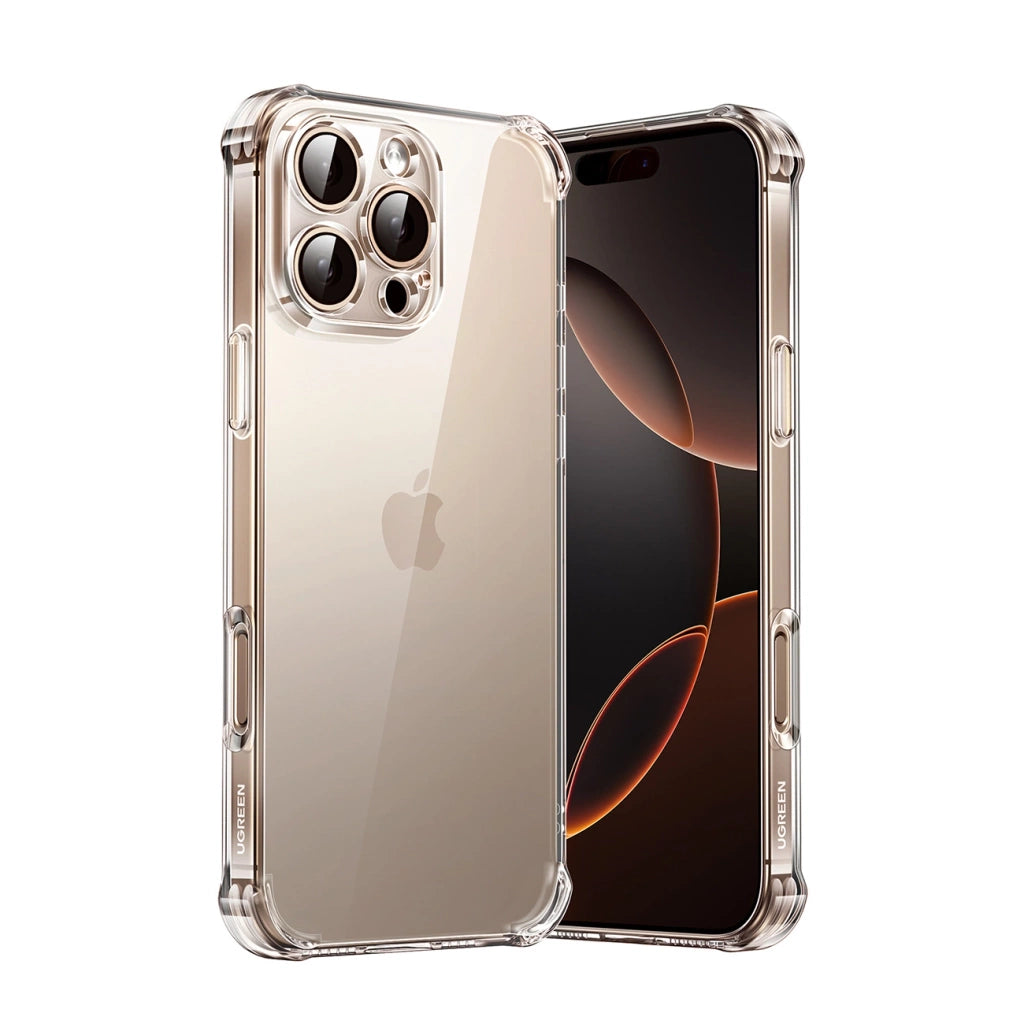 UGREEN Bright Cushion Protective Case for iPhone 16 Pro (Clear)