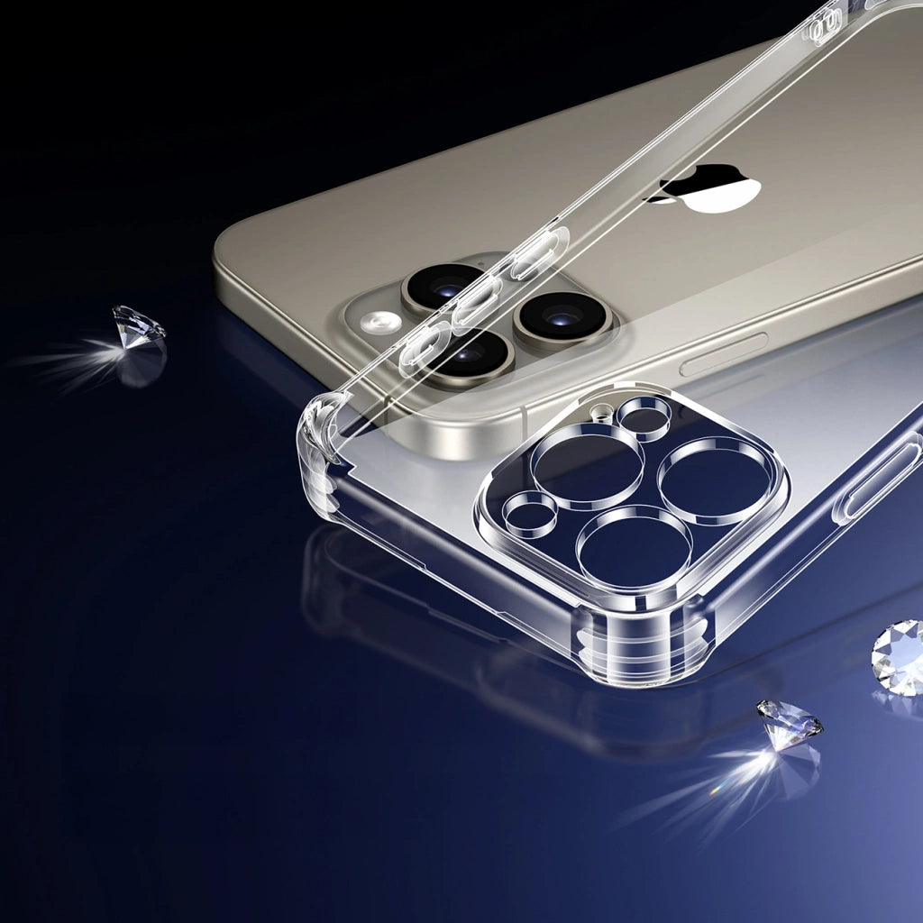 UGREEN Bright Cushion Protective Case for iPhone 16 Pro (Clear)