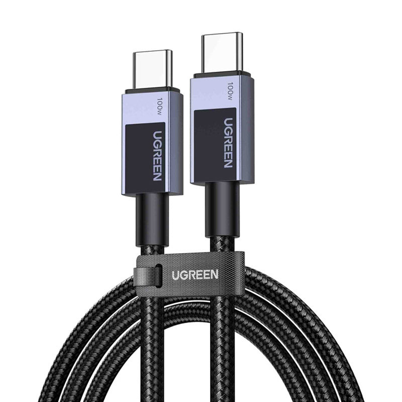 UGREEN USB-C to USB-C PD Fast Charging Cable 5A Max Space Gray 1m