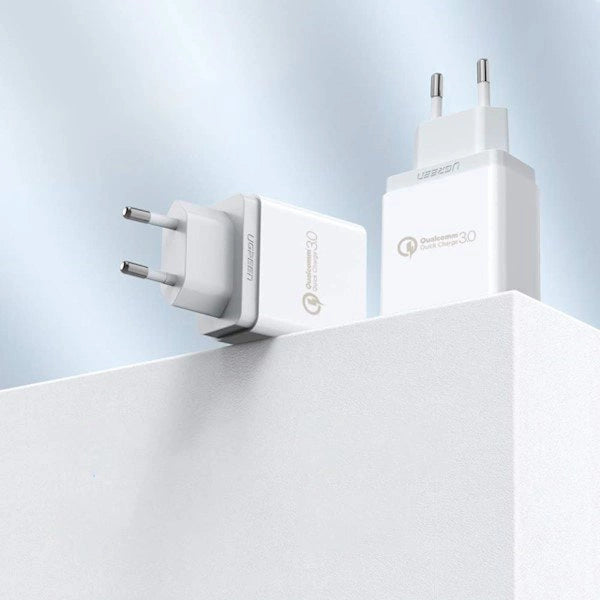 UGREEN USB-A QC 3.0 18W Wall Charger White