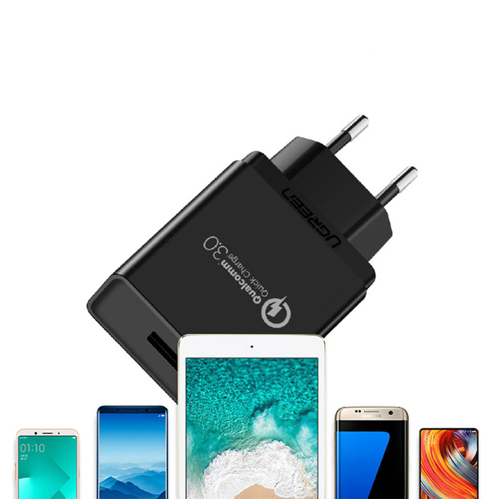 UGREEN USB-A QC3.0 18W Charger Black