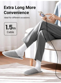 [6957303832330] شاحن لاسلكي UGREEN 15 وات MagSafe أسود