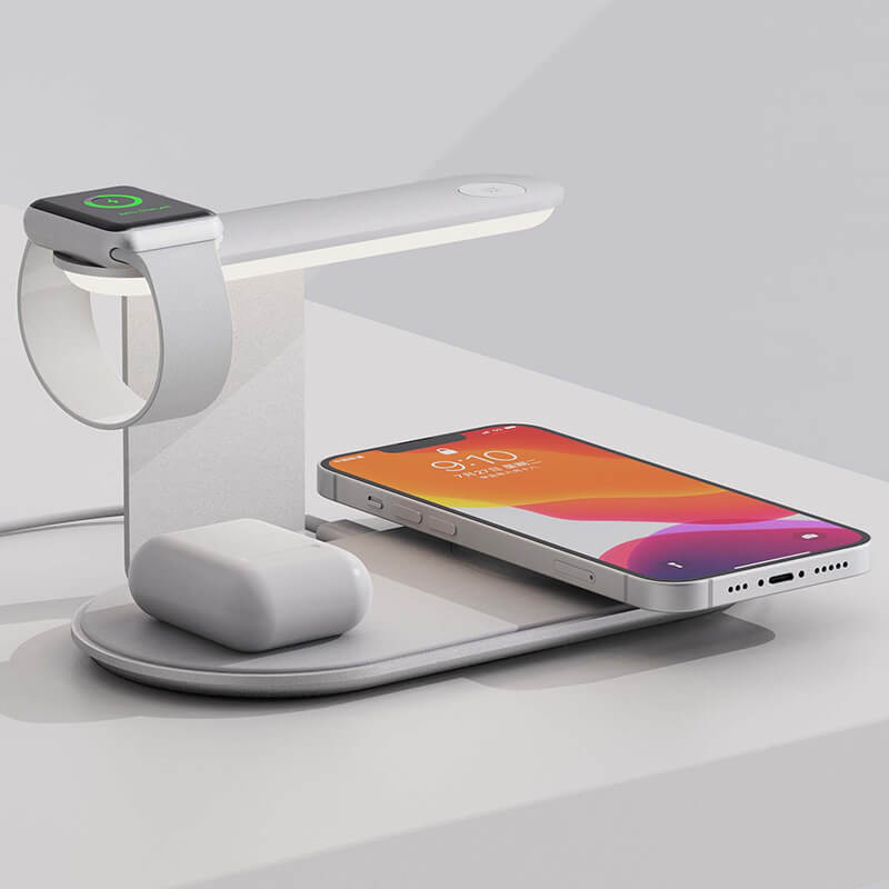 Majentik MW-17 / 4 in 1 Wireless Chargering Desktop Stand
