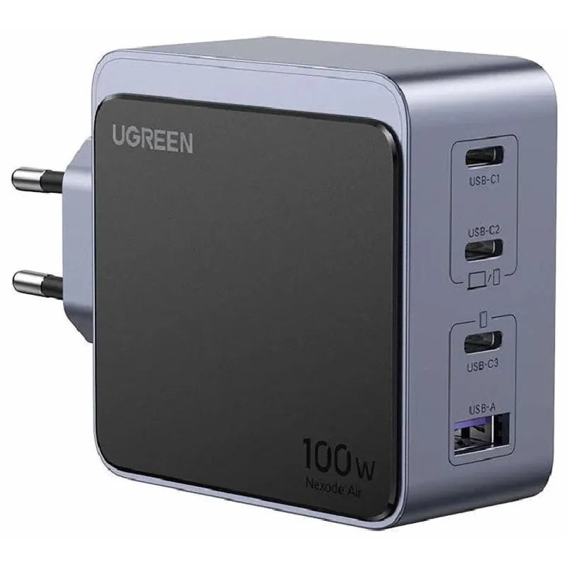 Ugreen Nexode S 100W 4-Port Gan Fast Charger EU Gray